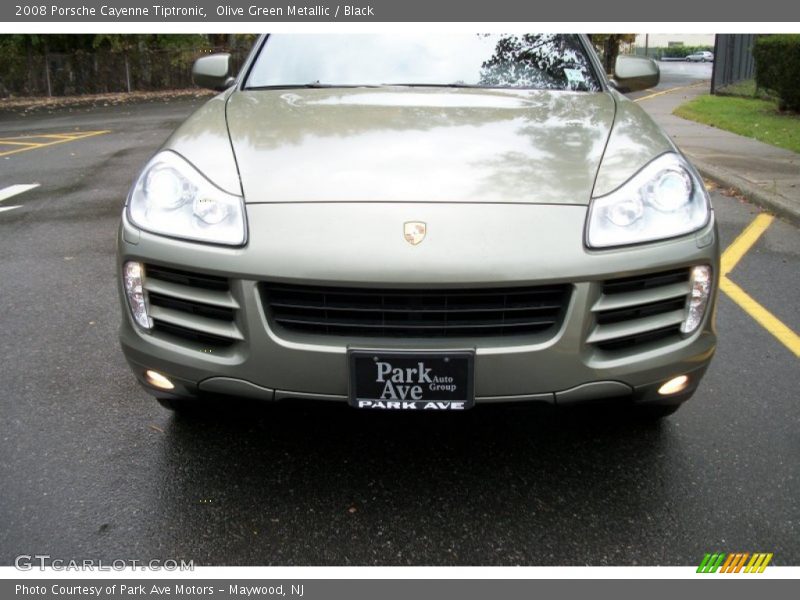 Olive Green Metallic / Black 2008 Porsche Cayenne Tiptronic