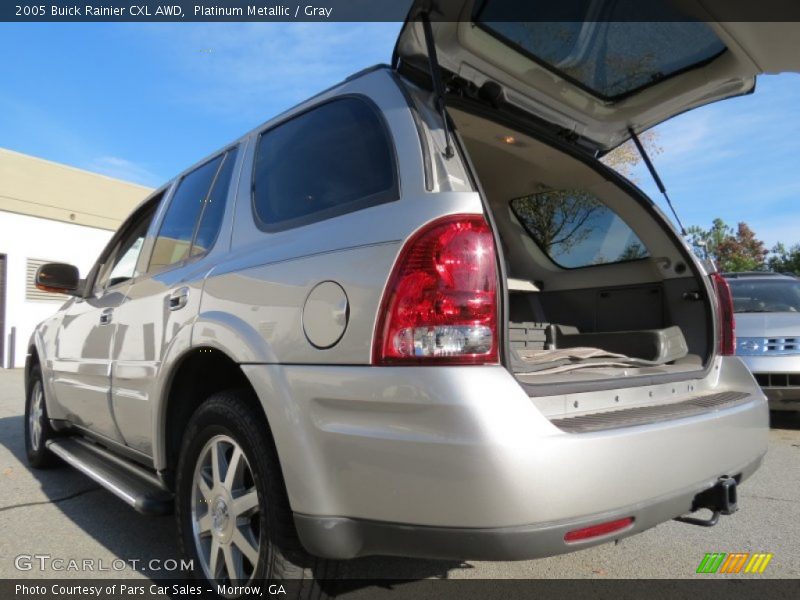 Platinum Metallic / Gray 2005 Buick Rainier CXL AWD