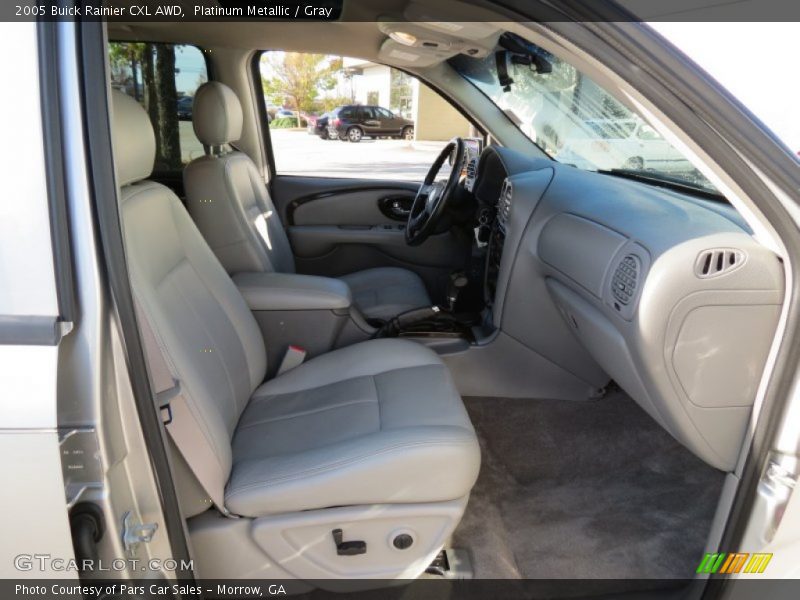 Platinum Metallic / Gray 2005 Buick Rainier CXL AWD