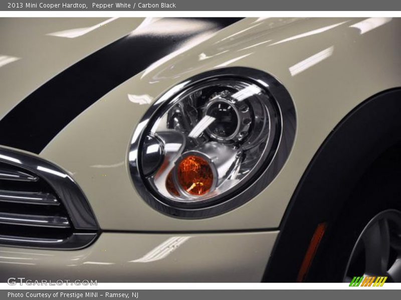 Pepper White / Carbon Black 2013 Mini Cooper Hardtop