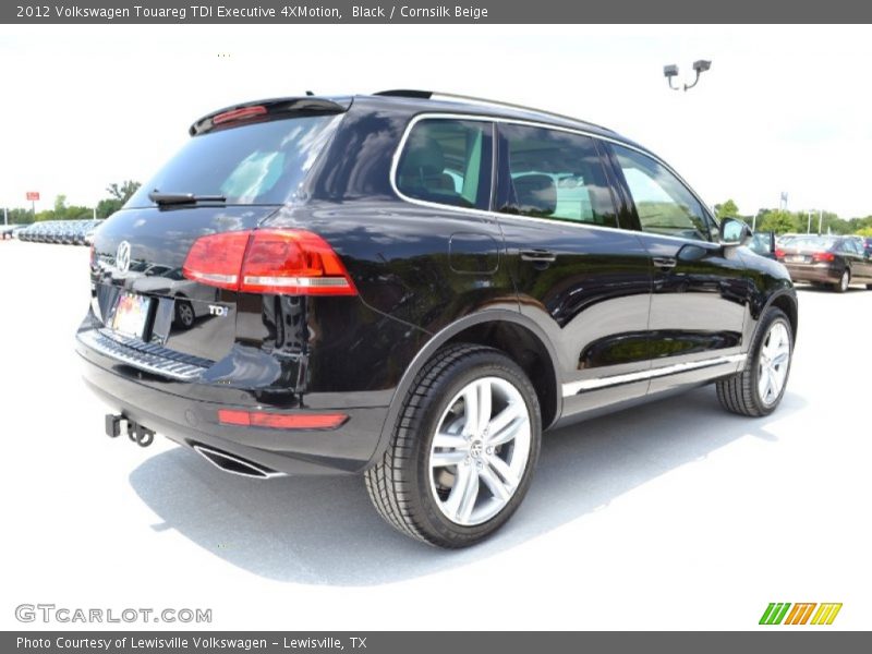 Black / Cornsilk Beige 2012 Volkswagen Touareg TDI Executive 4XMotion