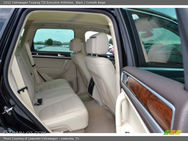 Black / Cornsilk Beige 2012 Volkswagen Touareg TDI Executive 4XMotion