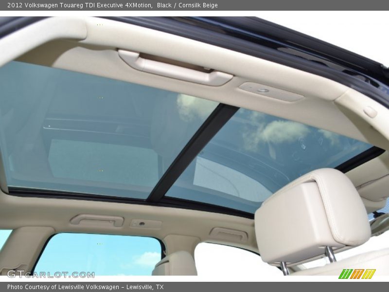 Black / Cornsilk Beige 2012 Volkswagen Touareg TDI Executive 4XMotion