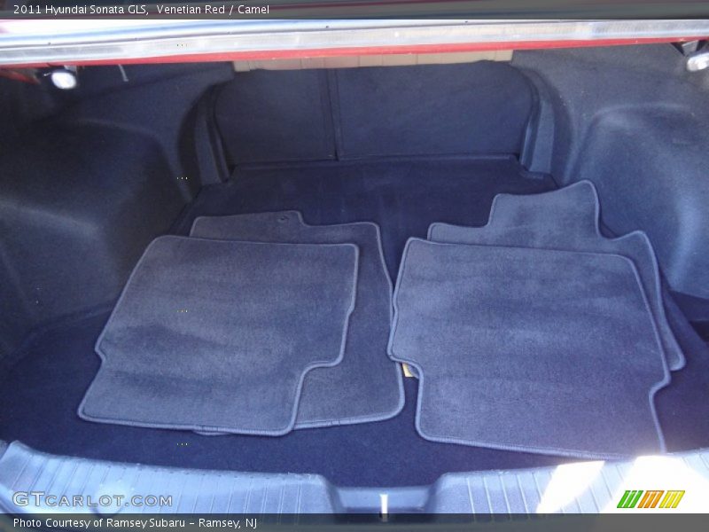 Venetian Red / Camel 2011 Hyundai Sonata GLS