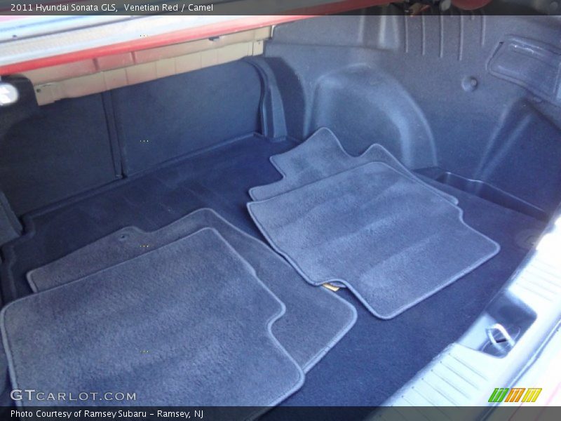 Venetian Red / Camel 2011 Hyundai Sonata GLS