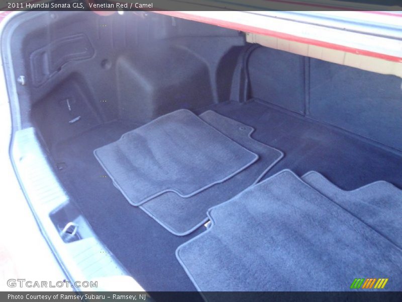 Venetian Red / Camel 2011 Hyundai Sonata GLS