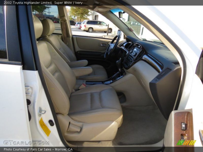 Super White / Ivory 2002 Toyota Highlander Limited