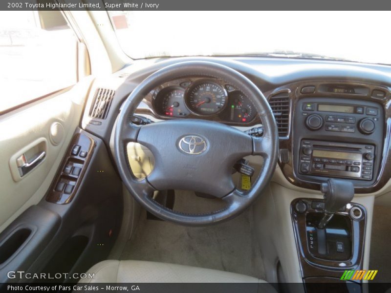 Super White / Ivory 2002 Toyota Highlander Limited