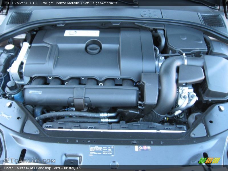  2013 S80 3.2 Engine - 3.2 Liter DOHC 24-Valve VVT Inline 6 Cylinder