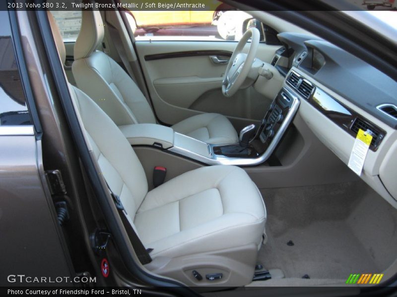  2013 S80 3.2 Soft Beige/Anthracite Interior