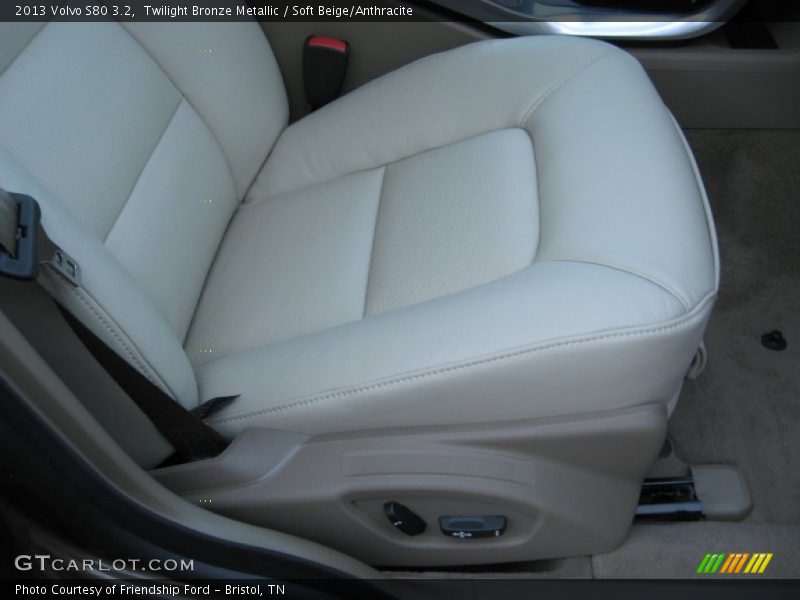 Twilight Bronze Metallic / Soft Beige/Anthracite 2013 Volvo S80 3.2