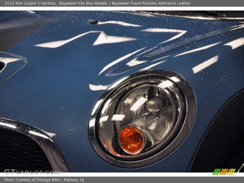 Bayswater Kite Blue Metallic / Bayswater Punch Rocklike Anthracite Leather 2013 Mini Cooper S Hardtop