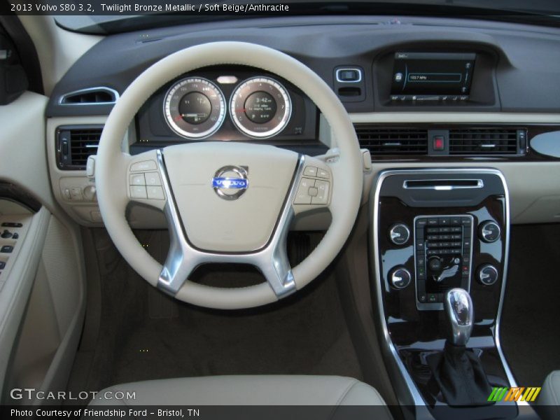 Dashboard of 2013 S80 3.2