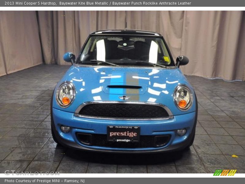 Bayswater Kite Blue Metallic / Bayswater Punch Rocklike Anthracite Leather 2013 Mini Cooper S Hardtop