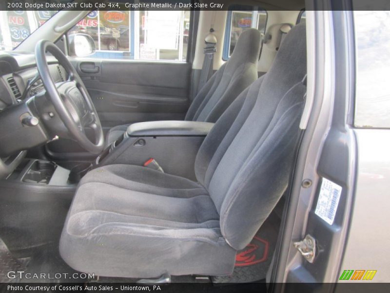 Front Seat of 2002 Dakota SXT Club Cab 4x4