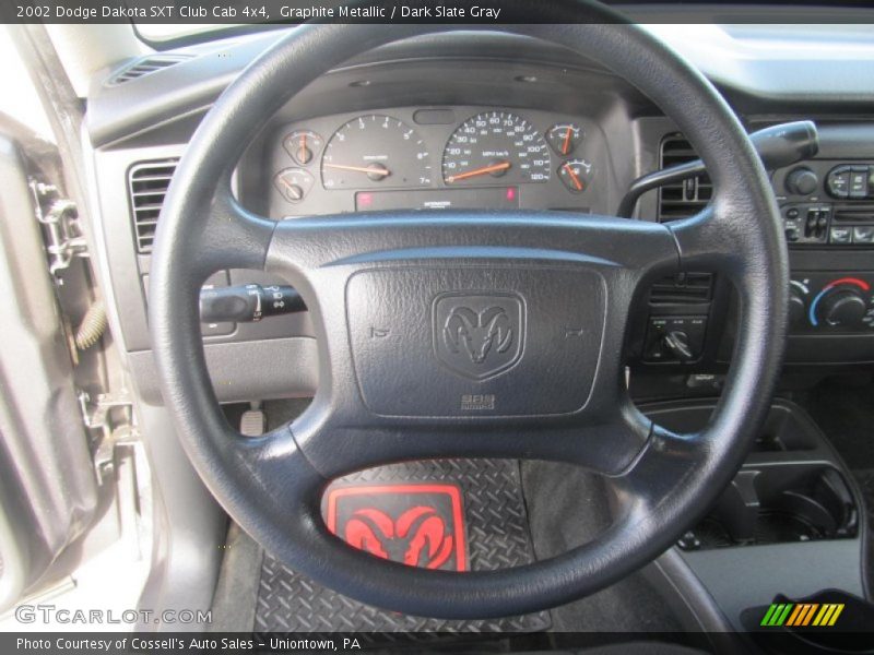  2002 Dakota SXT Club Cab 4x4 Steering Wheel