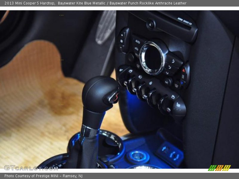 Bayswater Kite Blue Metallic / Bayswater Punch Rocklike Anthracite Leather 2013 Mini Cooper S Hardtop