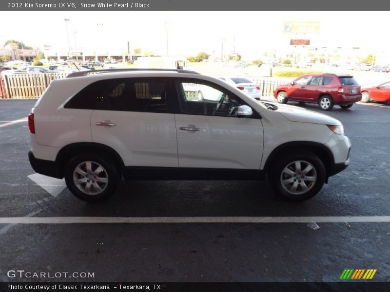 Snow White Pearl / Black 2012 Kia Sorento LX V6