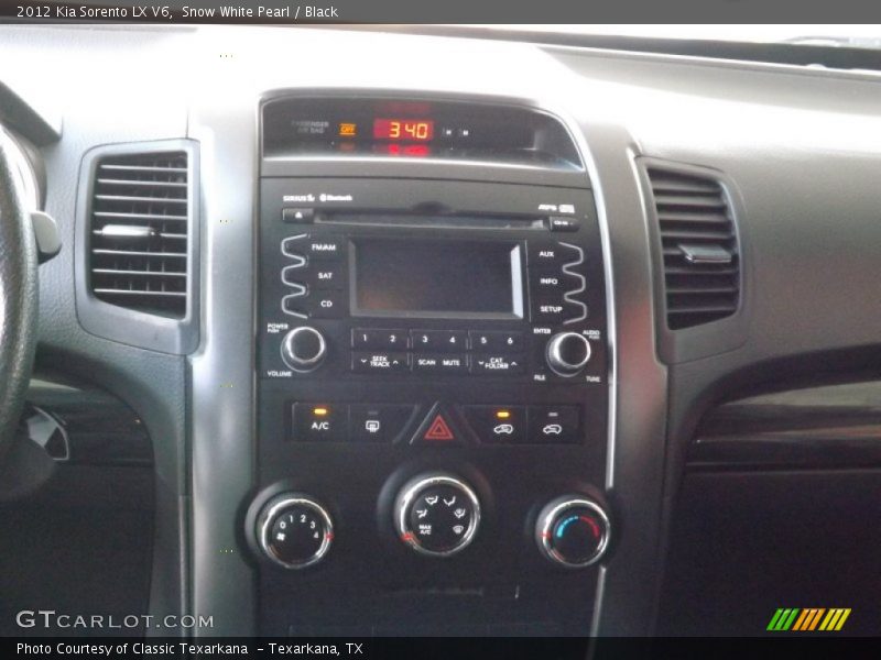 Snow White Pearl / Black 2012 Kia Sorento LX V6