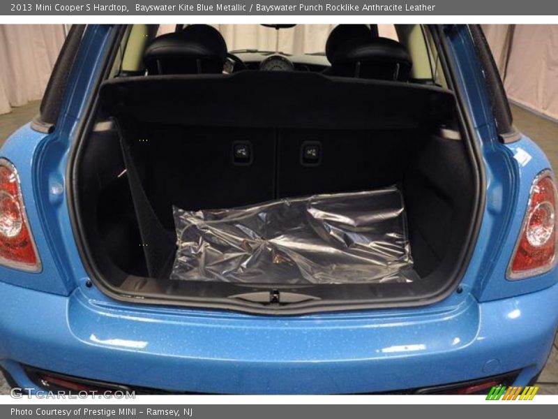 Bayswater Kite Blue Metallic / Bayswater Punch Rocklike Anthracite Leather 2013 Mini Cooper S Hardtop