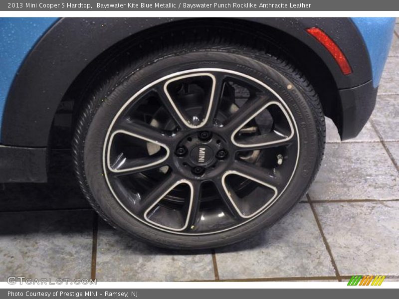 Bayswater Kite Blue Metallic / Bayswater Punch Rocklike Anthracite Leather 2013 Mini Cooper S Hardtop