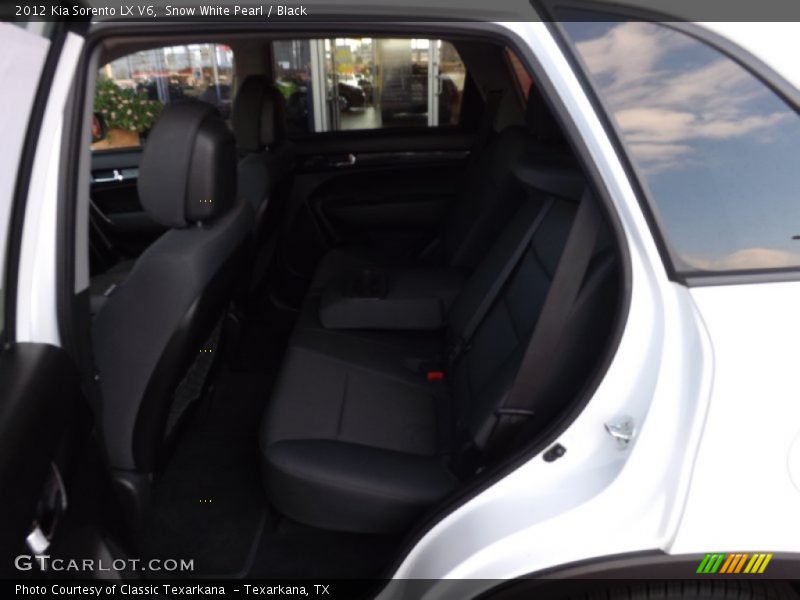 Snow White Pearl / Black 2012 Kia Sorento LX V6