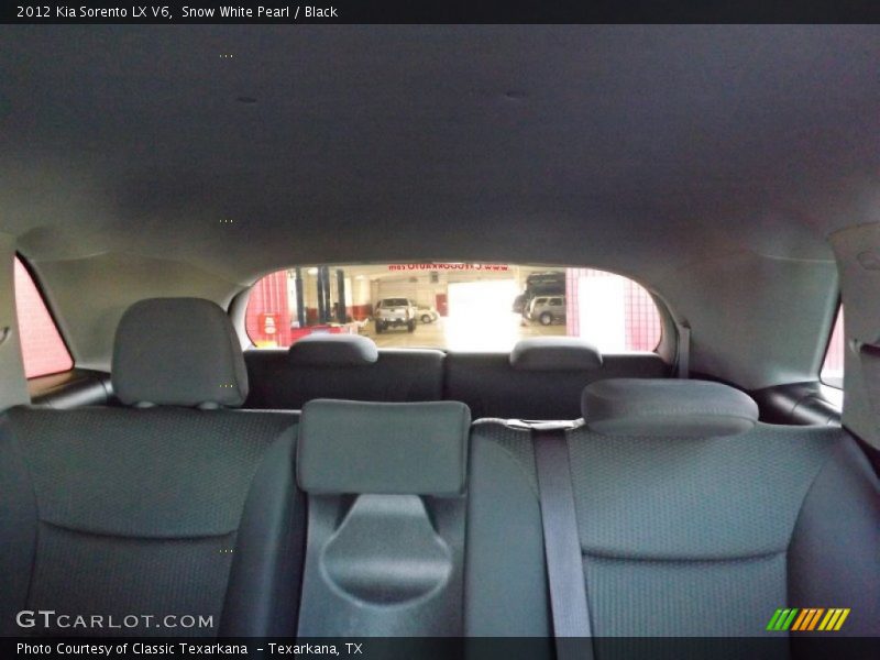 Snow White Pearl / Black 2012 Kia Sorento LX V6