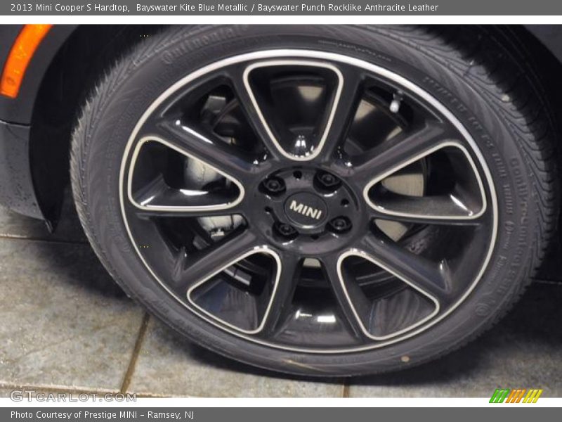 Bayswater Kite Blue Metallic / Bayswater Punch Rocklike Anthracite Leather 2013 Mini Cooper S Hardtop