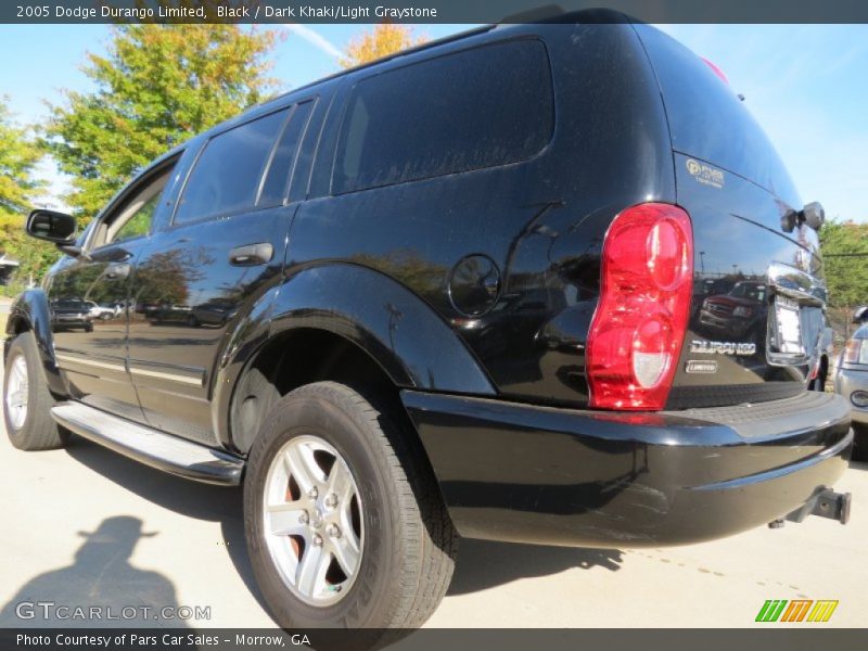 Black / Dark Khaki/Light Graystone 2005 Dodge Durango Limited