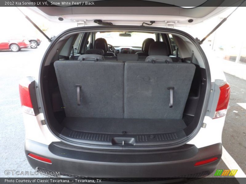 Snow White Pearl / Black 2012 Kia Sorento LX V6