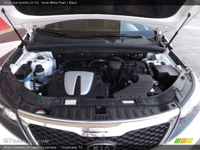 Snow White Pearl / Black 2012 Kia Sorento LX V6