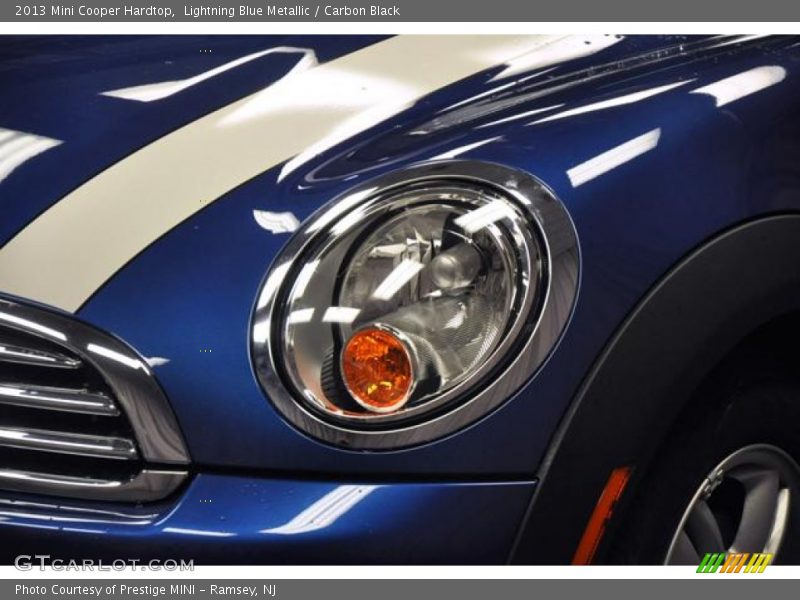 Lightning Blue Metallic / Carbon Black 2013 Mini Cooper Hardtop