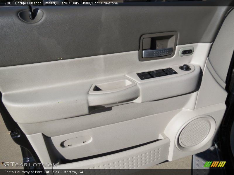 Black / Dark Khaki/Light Graystone 2005 Dodge Durango Limited