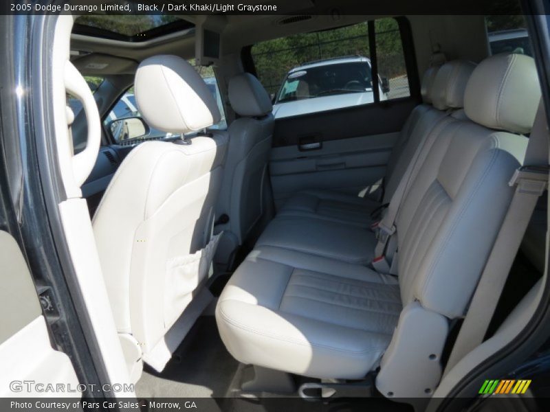 Black / Dark Khaki/Light Graystone 2005 Dodge Durango Limited