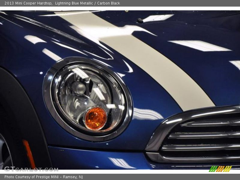 Lightning Blue Metallic / Carbon Black 2013 Mini Cooper Hardtop
