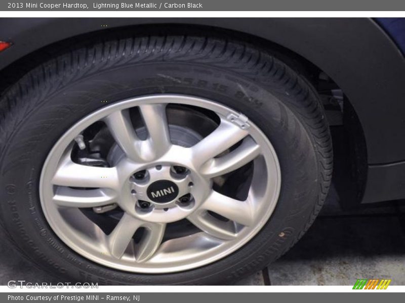 Lightning Blue Metallic / Carbon Black 2013 Mini Cooper Hardtop