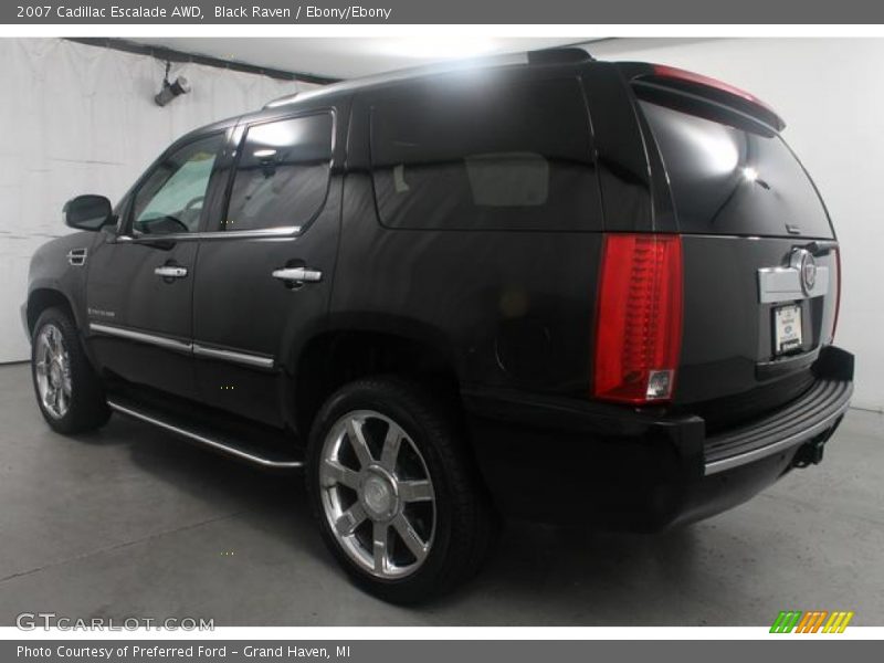 Black Raven / Ebony/Ebony 2007 Cadillac Escalade AWD