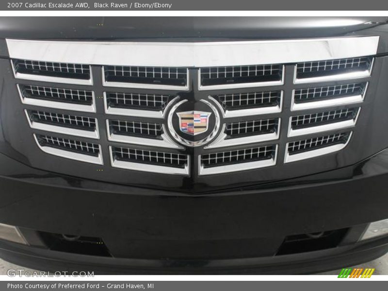 Black Raven / Ebony/Ebony 2007 Cadillac Escalade AWD