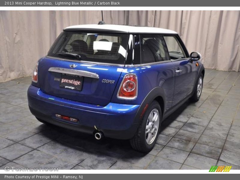 Lightning Blue Metallic / Carbon Black 2013 Mini Cooper Hardtop