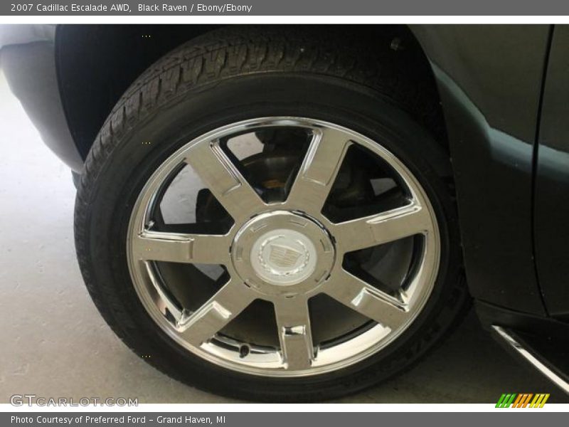 Black Raven / Ebony/Ebony 2007 Cadillac Escalade AWD