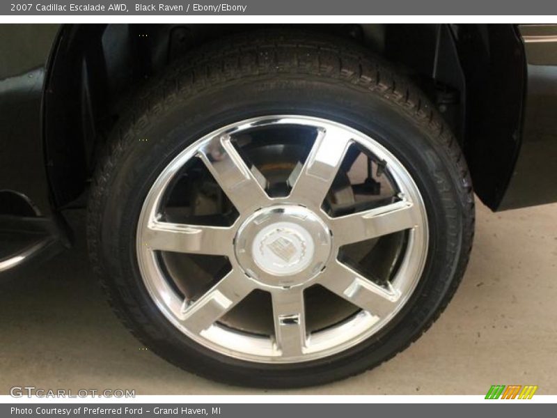 Black Raven / Ebony/Ebony 2007 Cadillac Escalade AWD