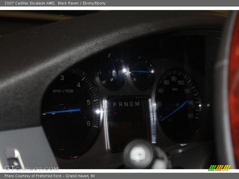 Black Raven / Ebony/Ebony 2007 Cadillac Escalade AWD