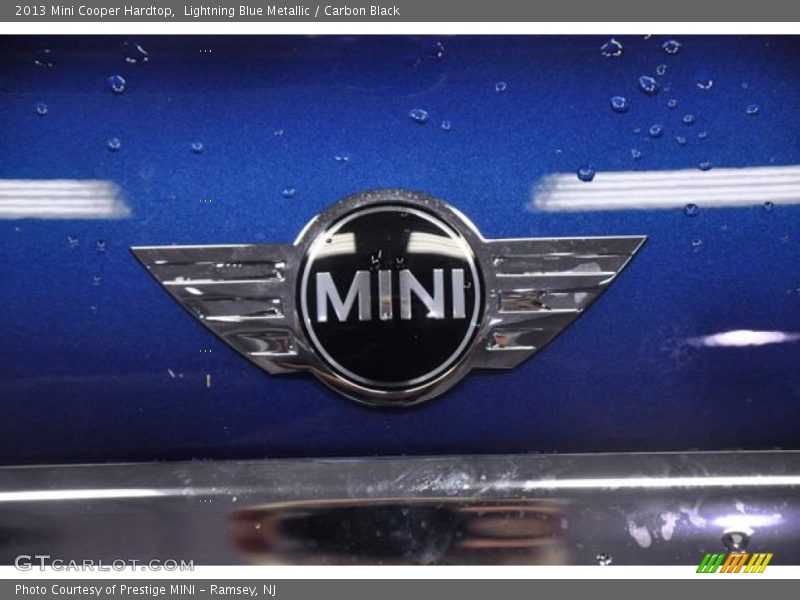 Lightning Blue Metallic / Carbon Black 2013 Mini Cooper Hardtop