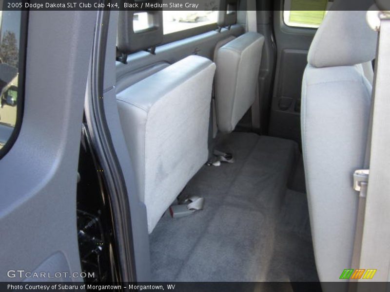 Black / Medium Slate Gray 2005 Dodge Dakota SLT Club Cab 4x4