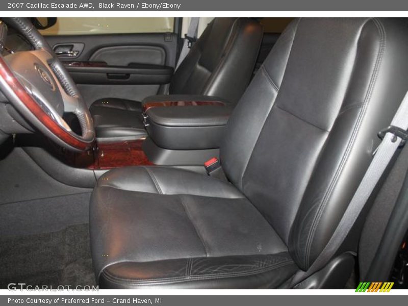 Black Raven / Ebony/Ebony 2007 Cadillac Escalade AWD