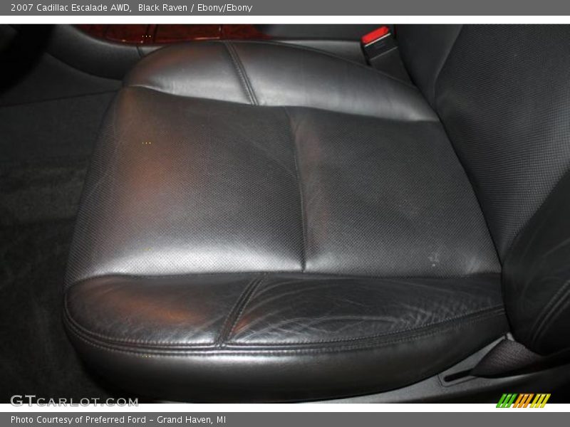 Black Raven / Ebony/Ebony 2007 Cadillac Escalade AWD