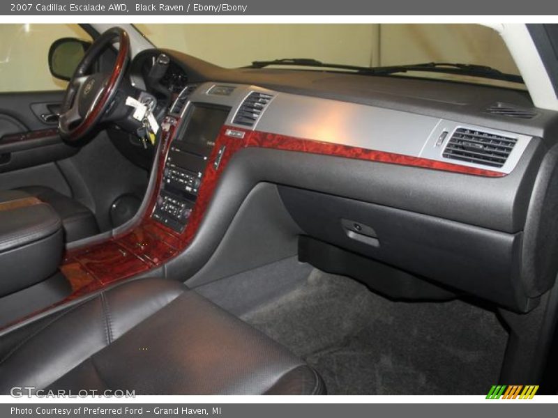 Black Raven / Ebony/Ebony 2007 Cadillac Escalade AWD