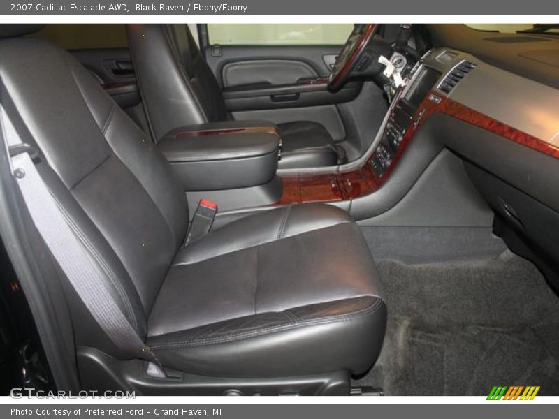 Black Raven / Ebony/Ebony 2007 Cadillac Escalade AWD