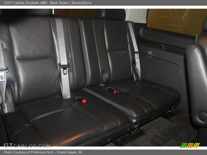 Black Raven / Ebony/Ebony 2007 Cadillac Escalade AWD