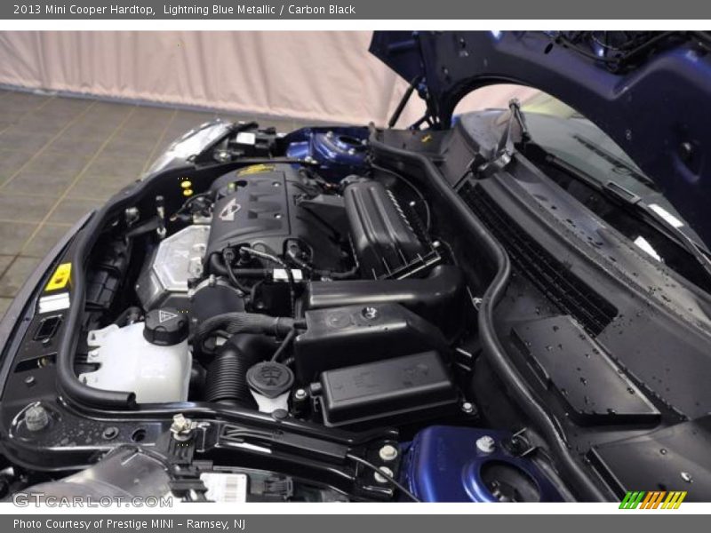 Lightning Blue Metallic / Carbon Black 2013 Mini Cooper Hardtop